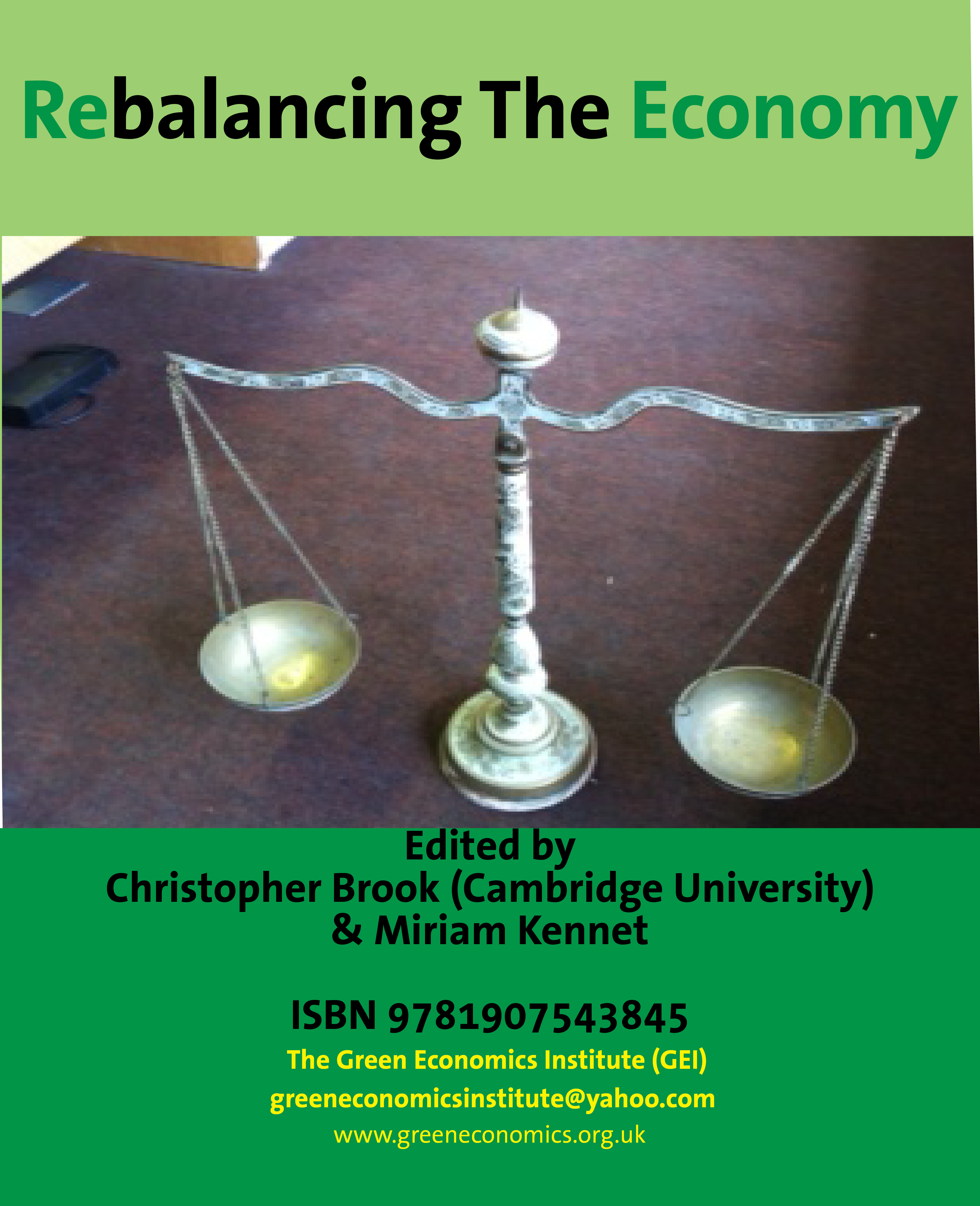 Rebalancing the Economy 